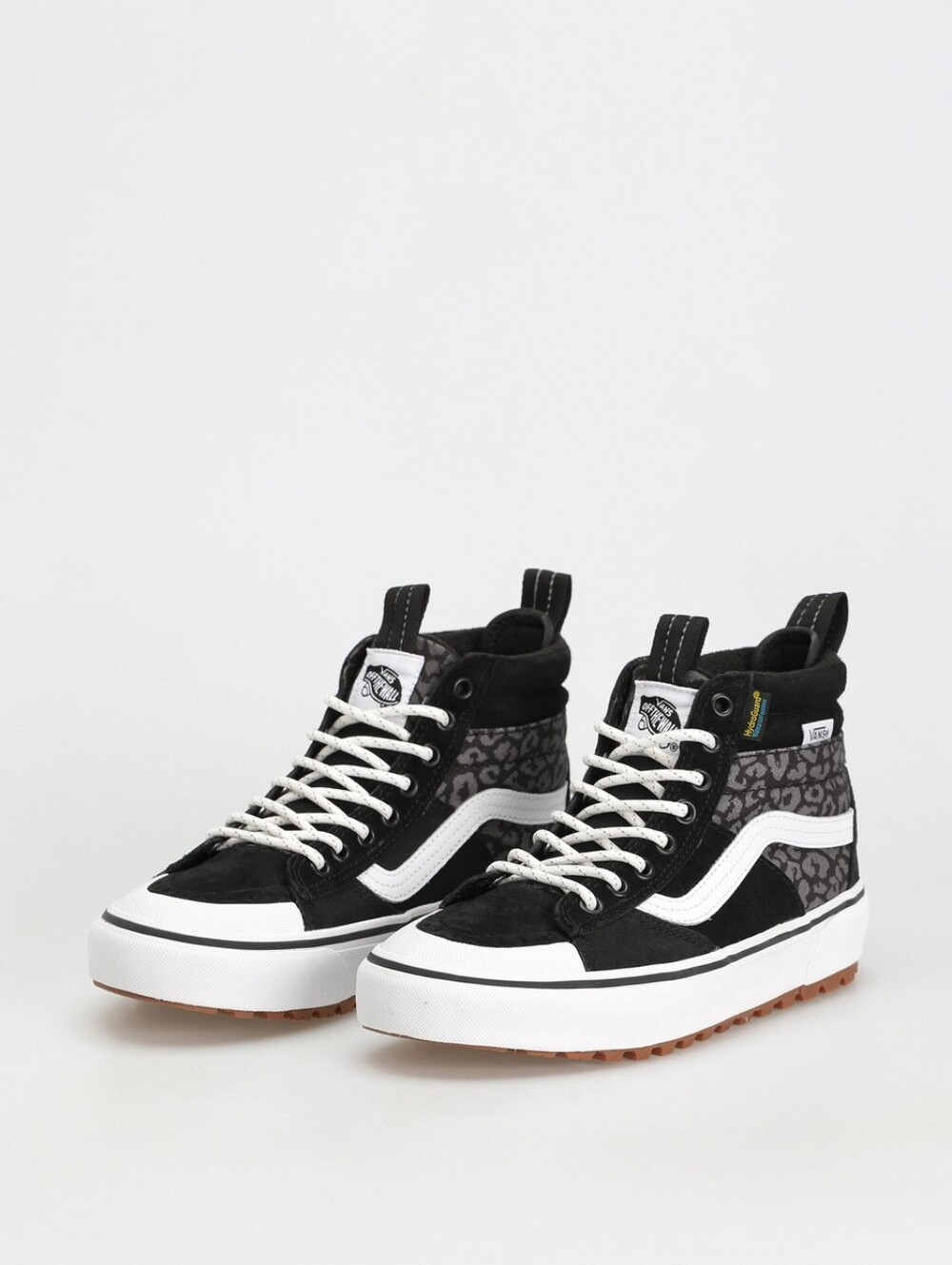 Women's Vans Sk8-Hi MTE-2 Boots - Black/White 'Leopard'